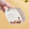 10шт. Тарелка для плевка костей с подставкой, пластиковый поднос для закусок и конфет