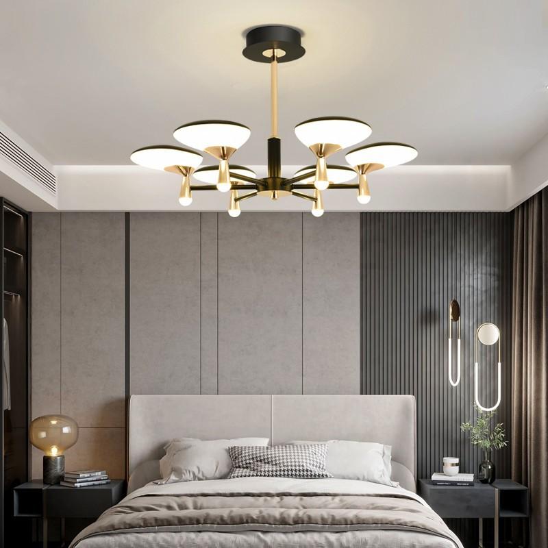 Подвесной светильник для гостиной, роскошная атмосфера, столовая, бар, настольный светильник, современный пылезащитный светильник для главной спальни