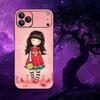 S-Santoro G-Gorjuss Чехол для телефона для iPhone 17,16,15,14,13,12,Pro,Max,Plus,E,SE4,Air,Mini Черный Мягкий Коробка
