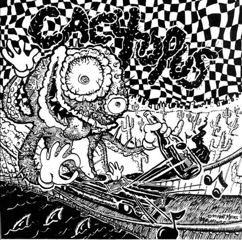 7-дюймовая пластинка CACTOPUS - Rocket Up A Star JACK003 Blackjack Recor 1991 US Rock Б/у