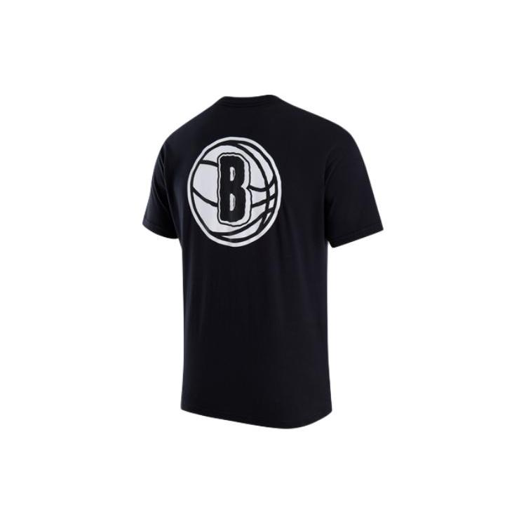 Nike X NBA Brooklyn Nets SS24 Футболка Мужская Черная FN2017-010