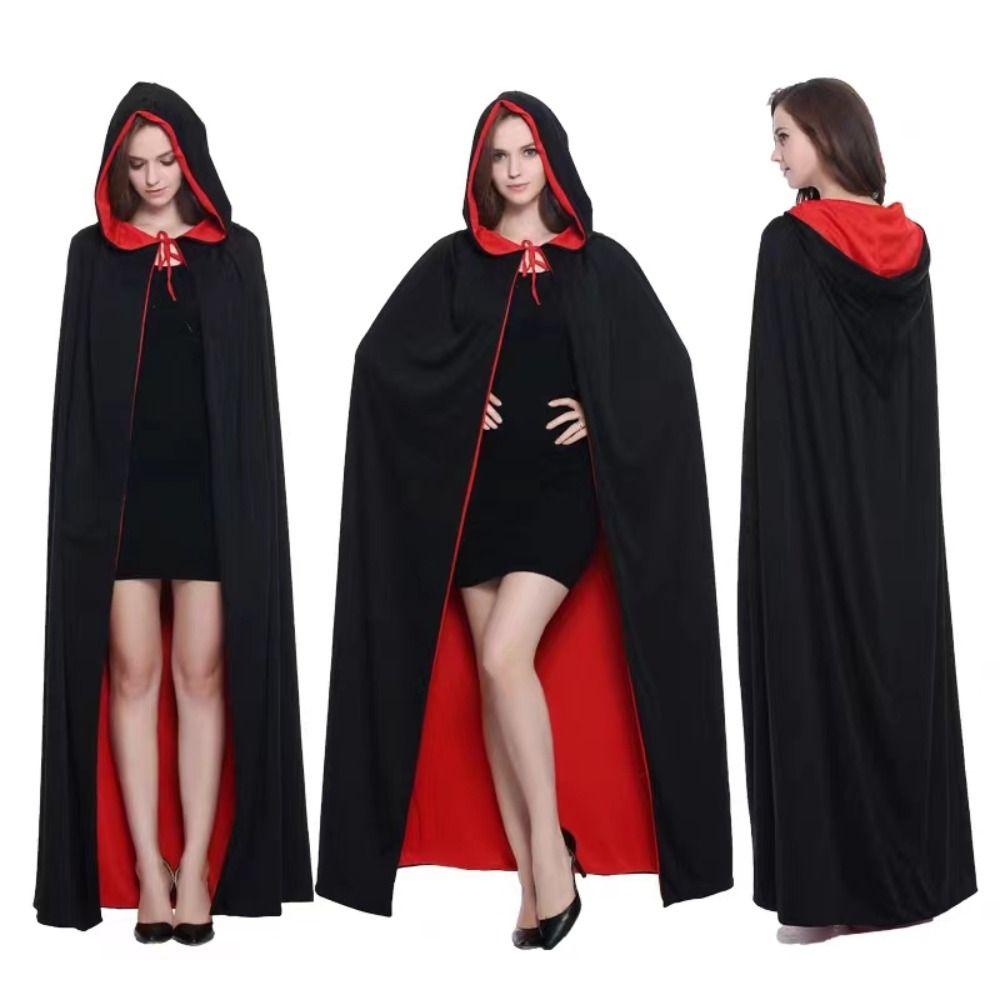 Stand Collar Wizard Robe Witch Clothes Performance Costumes Halloween Cloak Carnival Celebration