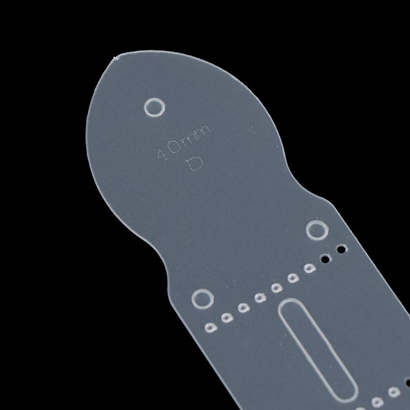 6 шт./компл. кожаный ремень из ПВХ с пряжкой, шаблоны для штамповки, трафаретный инструмент