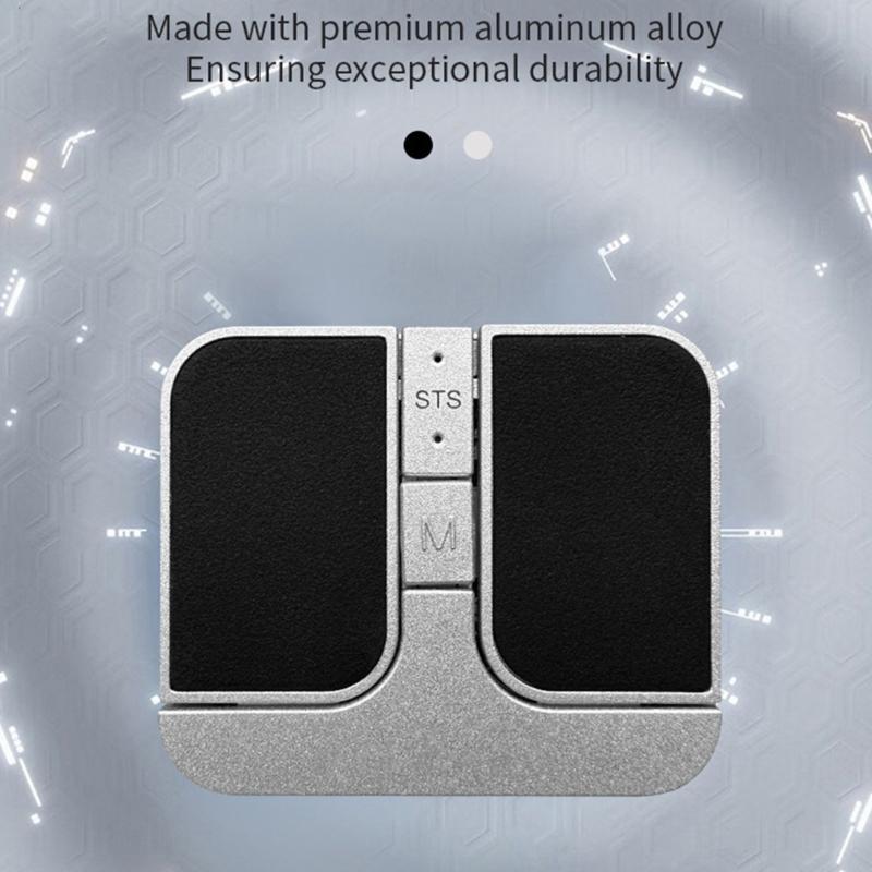 Ergonomic Square Mouse 2.4G Wireless Two Bluetooth-compatible Connection Crosses Platform Support Customizable Silents Clicks Button