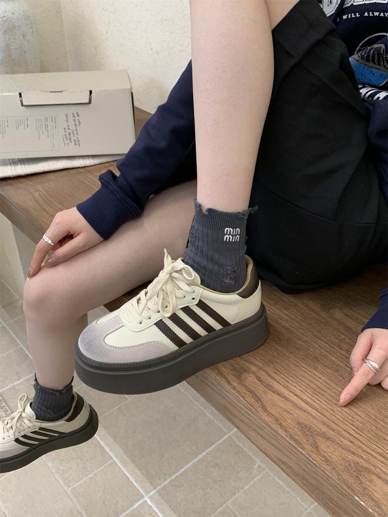 Модная женская вулканизированная обувь, дизайн, круглый носок, шнуровка, спортивная повседневная женская обувь, удобная обувь на плоской подошве, zapatos de mujer