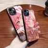 Мультяшный персонаж Нацуки Чехол для телефона Для IPhone 17 Pro Max 16 15 14 Pro Max 13 11 Plus Стеклянная крышка