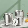 1.4/2/3 L Beer Cooler Bucket Double Wall Chilling Beer Container Insulated Ice Bucket Champagne