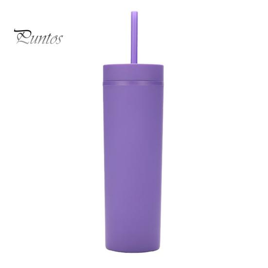 Чашка-непроливайка с широким горлом, 16 унций, с трубочкой и крышкой, герметичная, герметичная, с изоляцией, для дома, офиса, спортзала, путешествий