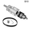 No Power Spindle Drill Chuck Lathe Assembly Trimming Belt Woodworking Cutting
