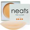 NEATS Nipple Cover 2 Reusable Hypoallergenic Sticky Adhesive Silicone Breast Strapless Bra Nipple Pasties for Dress or Lingerie Breast Concealer Pasty