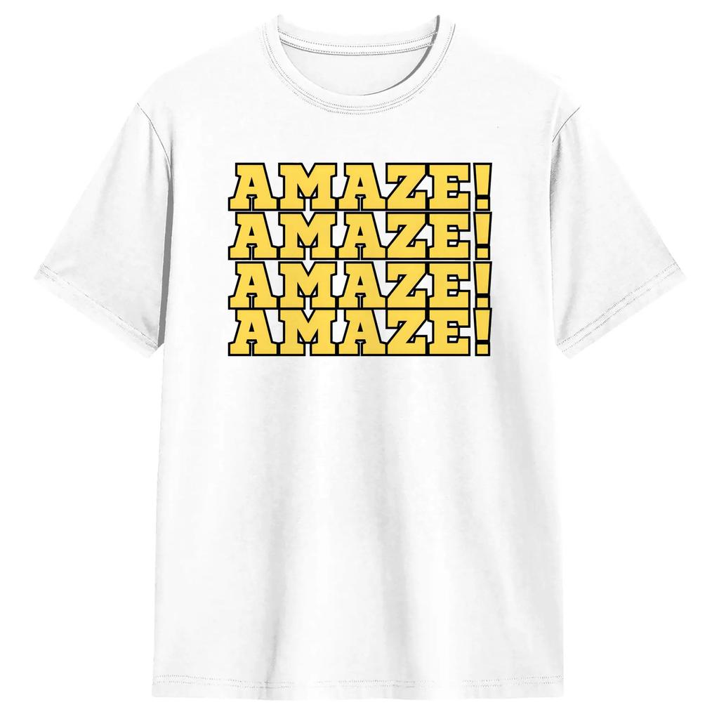 Unisexs Tshirts Amaze Project Hail Mary Yellow Vintage 100 Cotton Tees Short Sleeve T Shirt Round Collar Clothing New Arrival