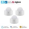 Мини PIR-датчик движения Home Assistant Zigbee, пассивный инфракрасный датчик тревоги безопасности, работает с EWelink Zigbee2MQTT