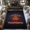 Galatasaray Customized Name Floor Rug Office Rug Perfect For Playrooms Study Room Bedrooms Entryway Antislip Carpet Decorate Offices