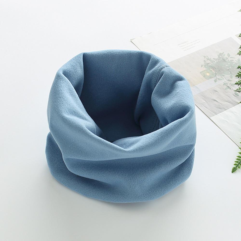 Ветрозащитный термоутеплитель для шеи, утолщенный шарф для мальчиков и девочек, детские зимние шарфы для мальчиков и девочек