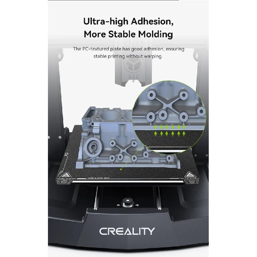 Обновленная односторонняя ПК-платформа Creality для Ender-3 V3 SE/KE 235x235 мм, матовая платформа для печати, аксессуары для 3D-принтера