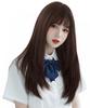 AISI HAIR Wig Long Straight Wig Full Wig Wig Long Hair Natural Heat Resistant Everyday Harajuku Lolita Cosplay Wig Halloween Cute Small Face Net Gift