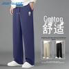 Мужские свободные спортивные штаны Jeanswest с принтом, смесовый хлопок