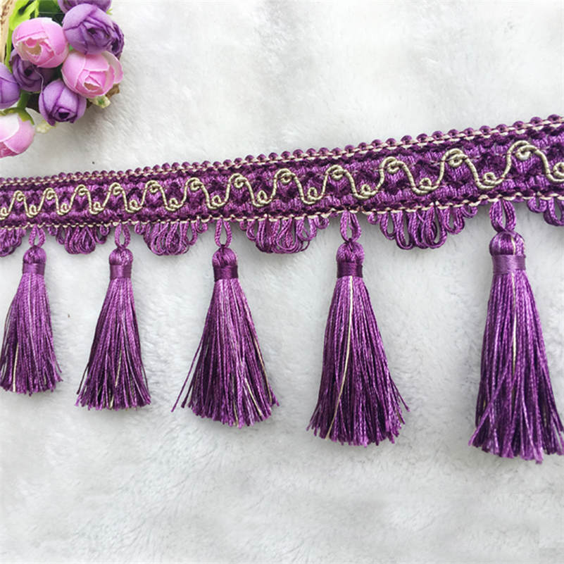 1 метр бахрома с кисточками кружевная отделка швейная лента штора подушка скатерть обивка декор кружевная отделка рукоделие предварительно нарезанный