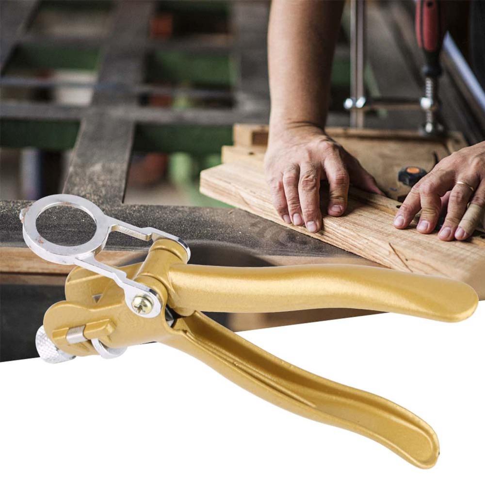 With Magnifying Glass Saw Set Plier Zinc Alloy Woodworking Hand Tool  For Woodworking Saw Blades