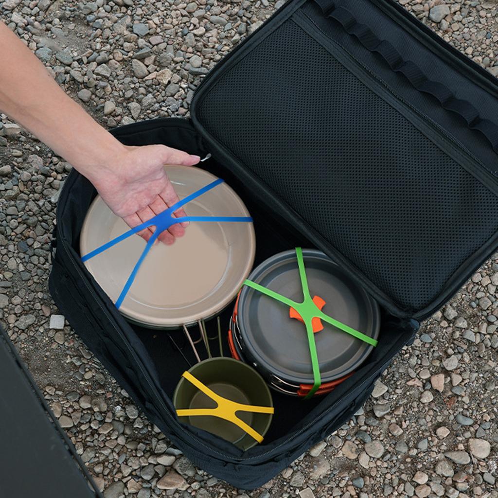 5 шт. силиконовых резинок H-band, резинки разных цветов, эластичные резиновые ленты для обертывания и упаковки сумок