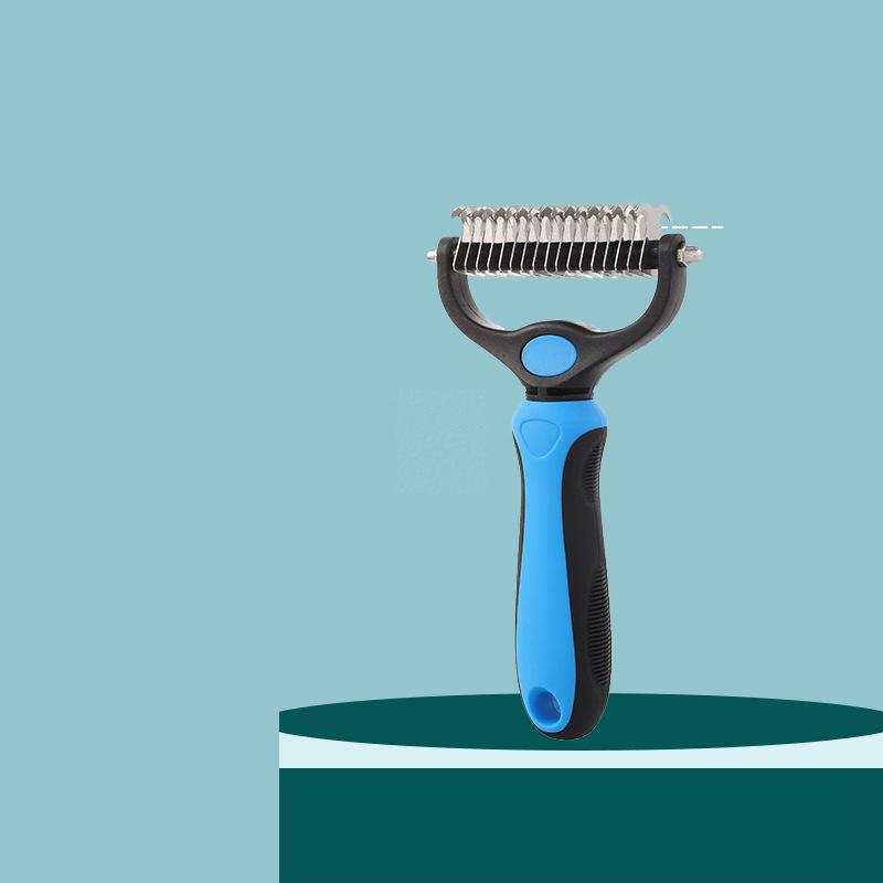 Расческа для домашних животных PC для собак и кошек Расческа для завязывания узлов Уход за шерстью Расчески для удаления пуха Машинки для стрижки волос Массажная щетка Принадлежности для домашних животных