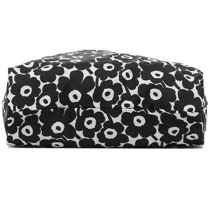 [Marimekko] Tote Bag - Unikko - Black/White - A4 Size