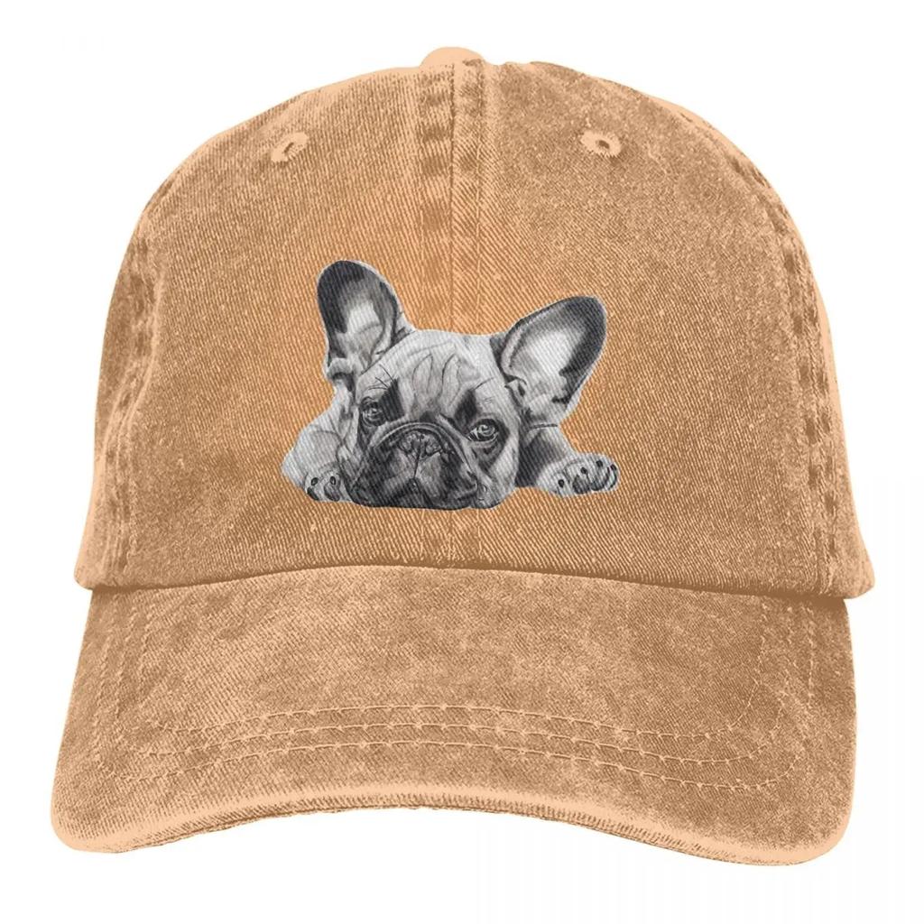 Кепки с козырьком для бейсбола French Bulldog Frenchie Собака Шляпы от солнца для мужчин женщин