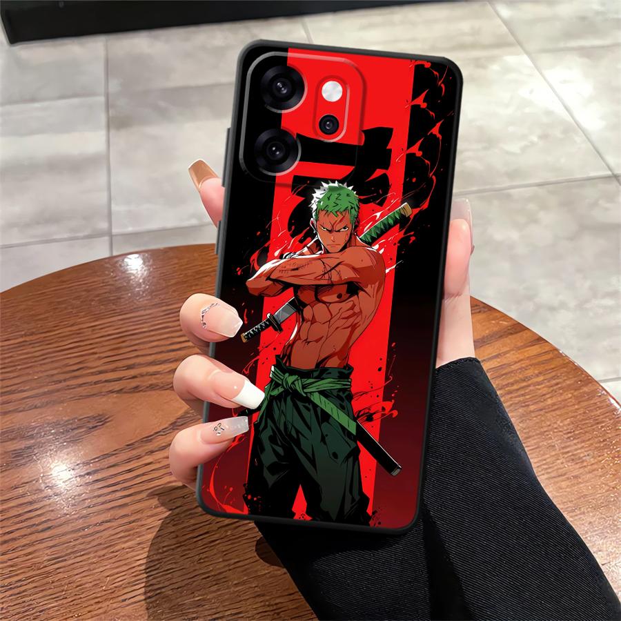 Чехол One Piece Луффи для Oppo A83 A78 A93 Reno 4F 5 6 7 8 10 11 14 A76 A96 A98 F9 F11 F29 A84 A74