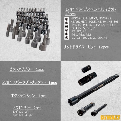 DeWalt 184-Piece Mechanic's Tool Set (DWMT45184)