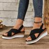 Fashion Sandals Women's Slippers Women's Wedge High Heels Casual Sandals Simple Fashion Women's Sandals
