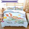 3pcs The Little Prince Bedding Set Duvet Cover Closure Includes 1 Duvet Cover & 2 Pillowcases, Soft and Comfortable for All Seasons.