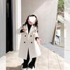 Korean Style Double-Sided Wool Mid-Length Fashion Coat for Girls – Stylish, Thickened Winter Outerwear