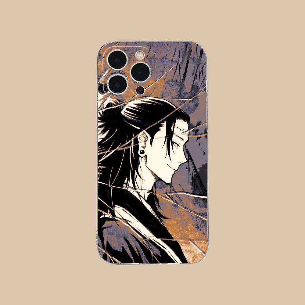 Чехол для телефона Jujutsu Kaisen Geto Suguru для iPhone 17 16 15 14 13 12 11 X XR XS Air Pro Max Plus Mini Прозрачный Цветной Чехол Cover