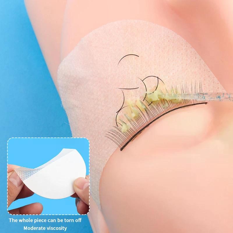 40/50 шт. Одноразовые хлопковые патчи-наклейки для ресниц для удаления накладных ресниц, подушечки для глаз, патч, подушечка для наращивания ресниц, женский макияж