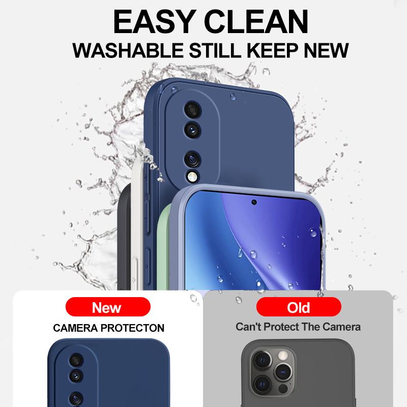 Чехол For For Honor 90 Honor90 Pro 5G Роскошный квадратный жидкий силиконовый мягкий чехол For Honor 90 Honor90 Pro 90Pro Противоударные чехлы для телефонов