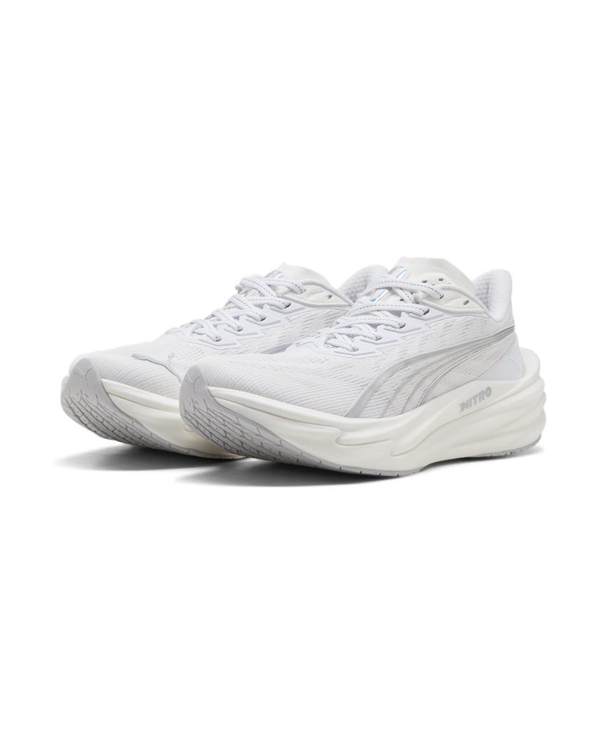 Puma Deviate Nitro 4 Women - White:Feather Grey / 312124-02