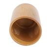 Cylinder Desktop Bamboo Storage Container  Bathroom Toothbrush Cosmetic Brush Organizing