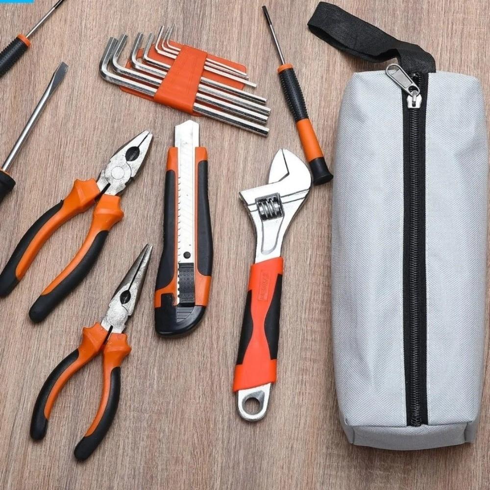 Zipper Tool Storage Bag Oxford Cloth Repair Bag Versatile Tool Pouch Service Tool Parts
