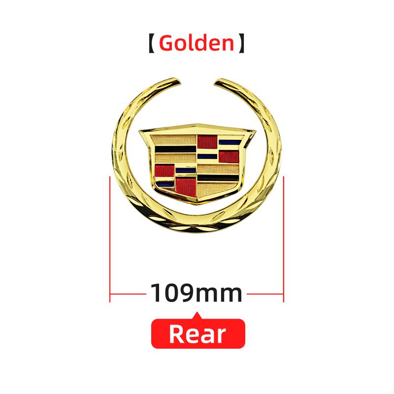 1pcs ABS 109mm 158mm for Cadillac SRX ATS XTS Car Front Grille Emblem Rear Tail Bumper Trunk Sticker Badge Styling Accessories