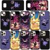 Phone Case for iPhone 17 16 15 Plus Xiaomi Poco F8 F7 X7 X6 M8 C85 C75 Redmi Note 14 12 11 13 Pro Max A4 14C 13C 15C Pikachu Pokemon GO Gengar Cover