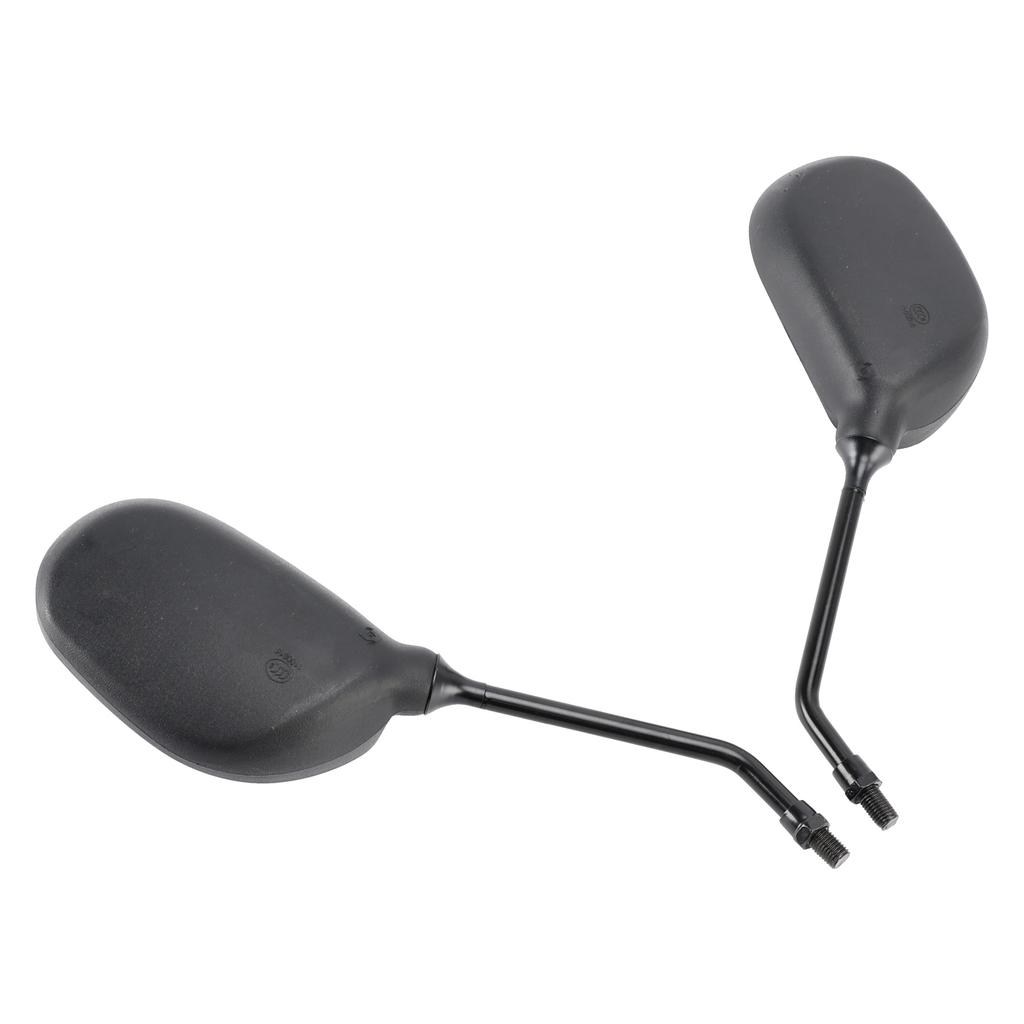 Пара черных зеркал заднего вида для Yamaha YBR 125 YBR125, крепление на руль на винтах