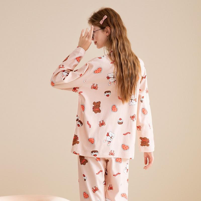 Fenteng Soft Pure Cotton Women's Sleepwear Set