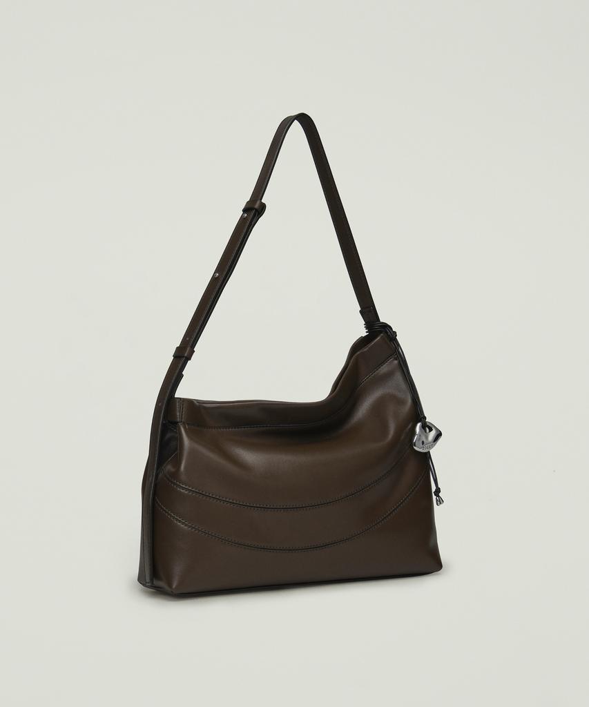 Zoeet Sorae Mini Shoulder Leather Bag (Espresso)