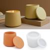 Сделай сам гипсовый стакан ароматическая свеча силиконовая форма мини банка для хранения цементная смола форма для изготовления бетона принадлежности для рукоделия