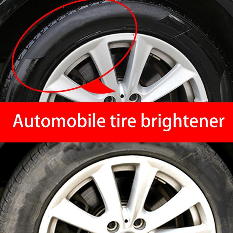 Покрытие для шин 320 мл Глянцевый Уход за колесами Блеск Быстросохнущий Очиститель колес Долговечный Полироль для шин Водонепроницаемый Для автомобилей Автомобиль