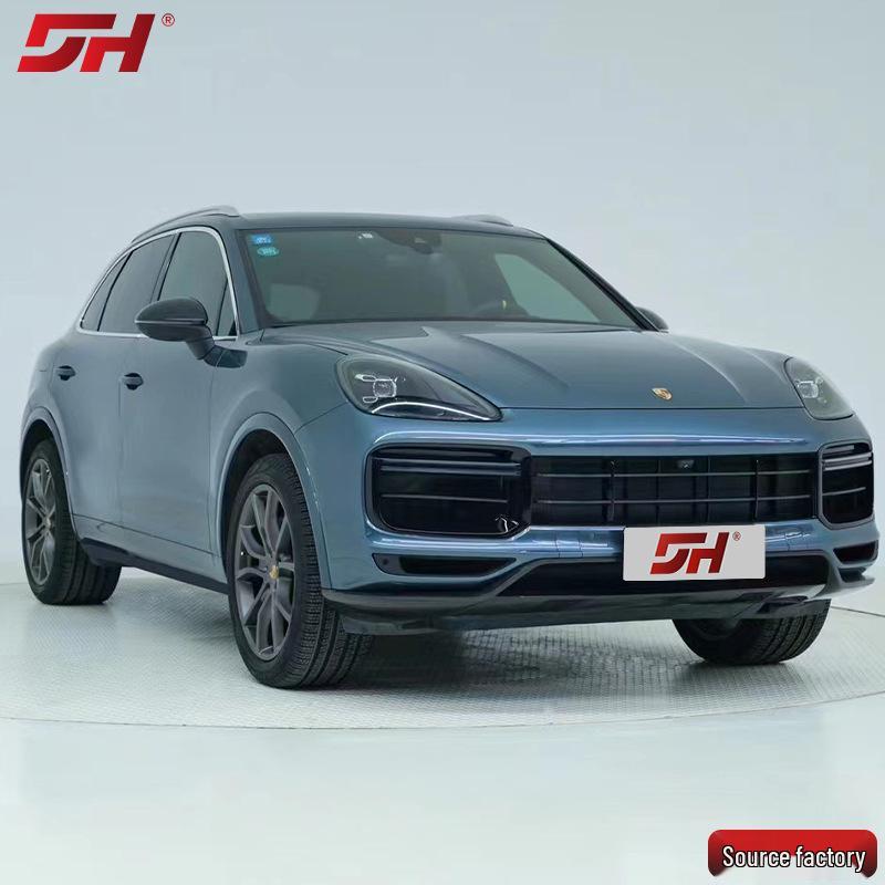 Премиальный передний сплиттер из сухого карбона для Porsche Cayenne '18-'23 Turbo GT, Легкая установка