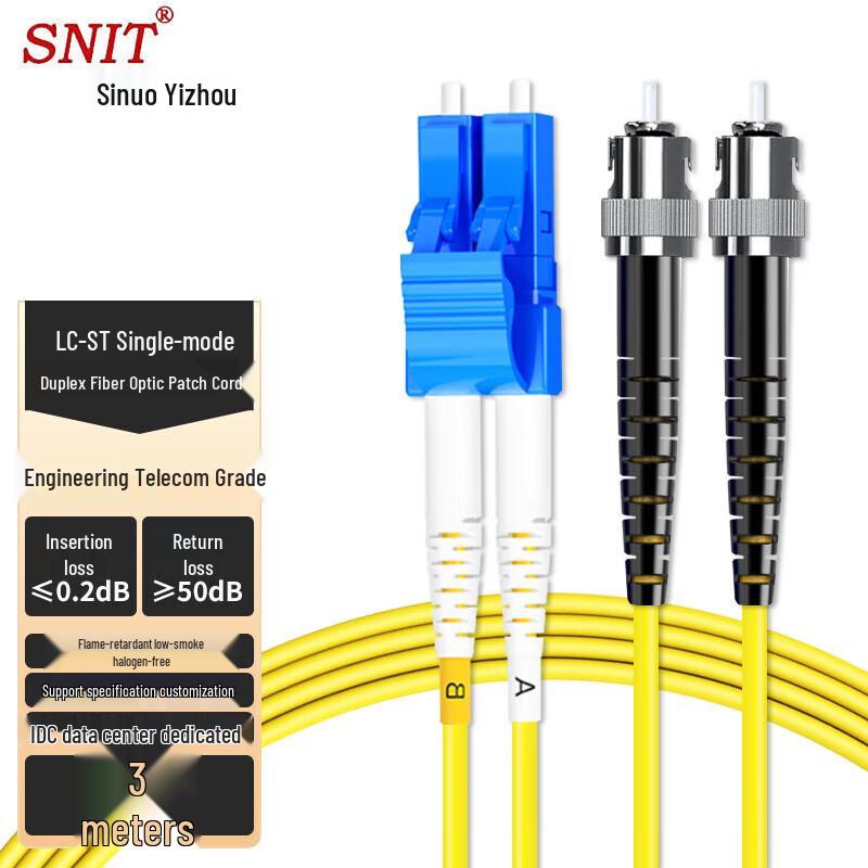 SNIT Telecom-Grade Fiber Optic Patch Cable