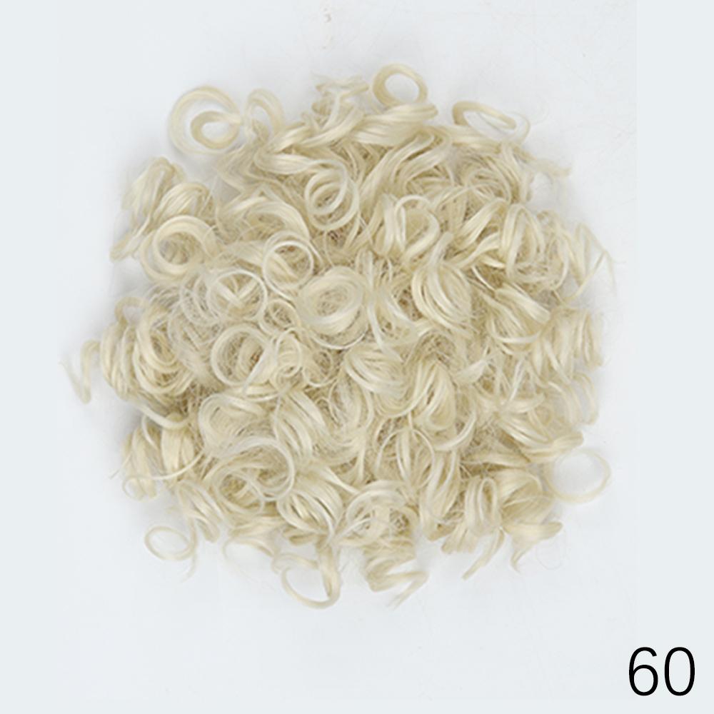 MISS WIG Синтетический беспорядочный пучок волос, 60 г, эластичный шнурок, свободные вьющиеся волосы, булочки, наращивание парика для женщин, косплей
