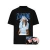 25SS Hip Hop T-shirt Men's Trend Singer Zahide Ins X Same Style Oversized Short Sleeve Harajuku Y2k Tee Merch Men Women T-shirt