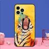 Animal Tiger Art Phone Case For iPhone Samsung Galaxy Redmi Xiaomi Oppo OnePlus Note S A 7 8 9 10 11 12 13 14 20 21 22 23 53 54 Pro Max Plus Ultra